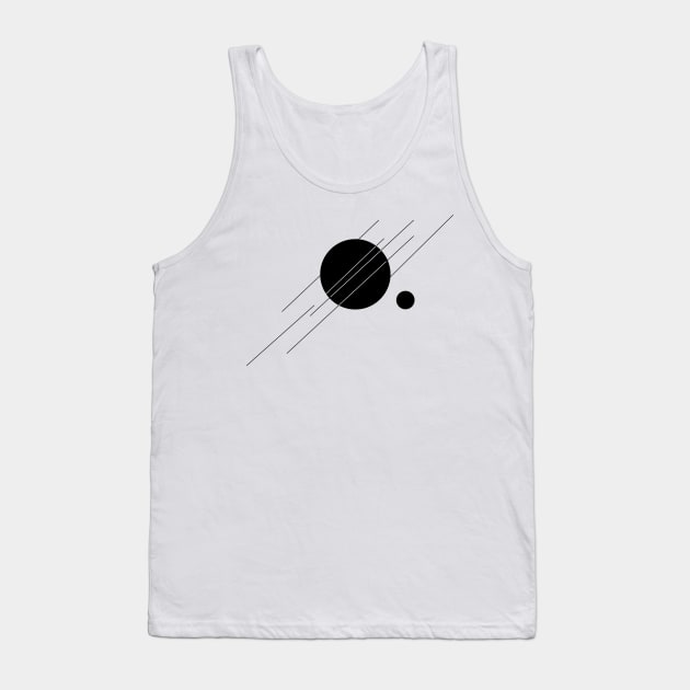 Earth and the MoonEarth and the Moon Tank Top by Evlar